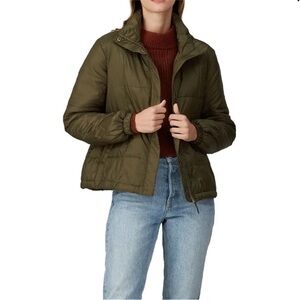 Madewell Olive Green Women's Puffer Jacket
